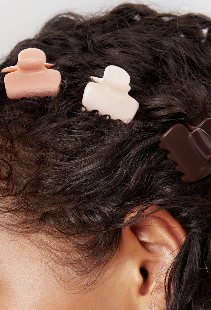 Kitsch Mini Cloud Clips 8pc-Rosewood