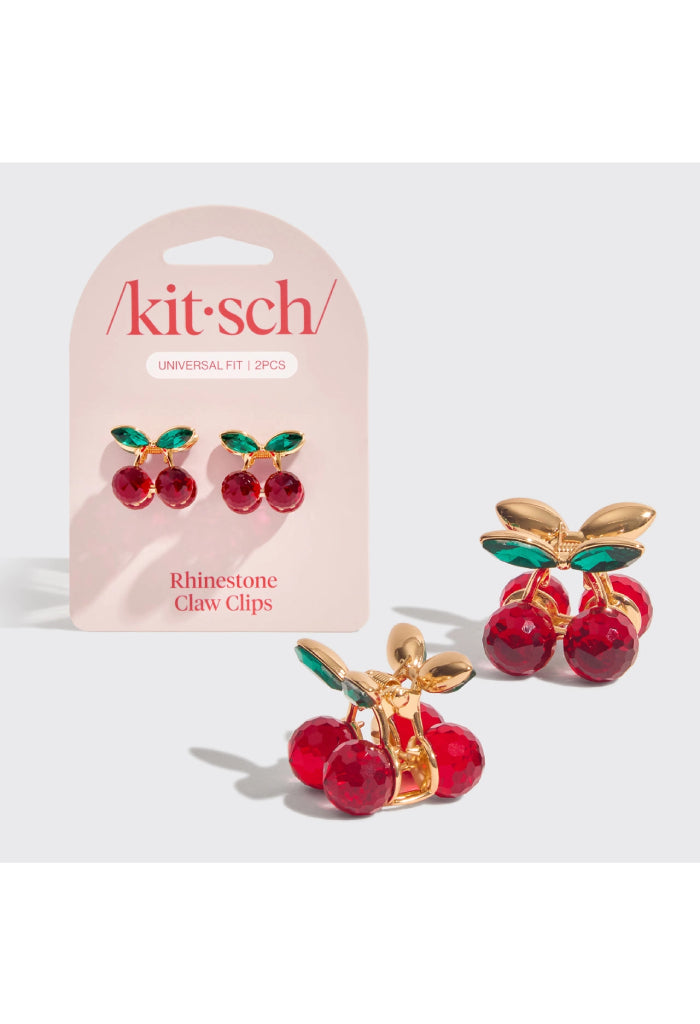 Kitsch Mini Rhinestone Claw Clip Set 2pc