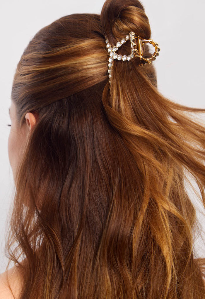 KItsch Rhinestone Loop Claw Clip