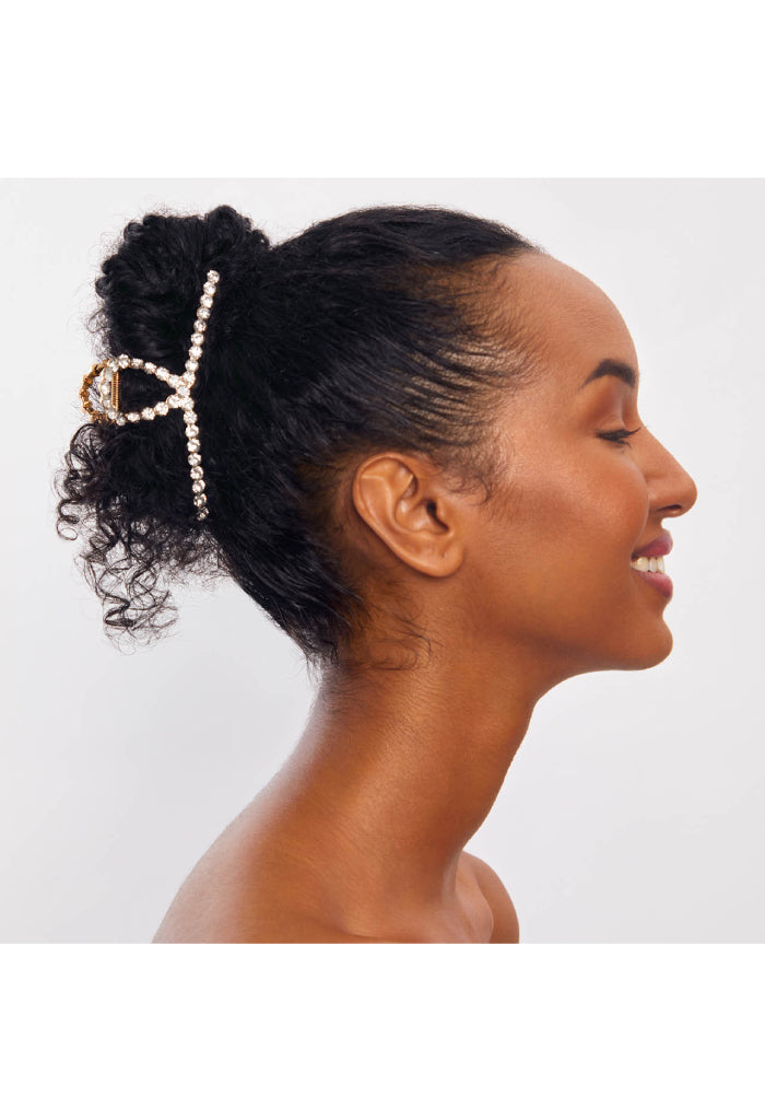 KItsch Rhinestone Loop Claw Clip