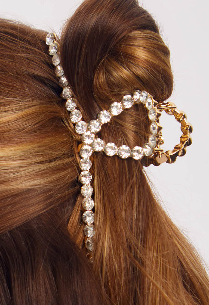 KItsch Rhinestone Loop Claw Clip