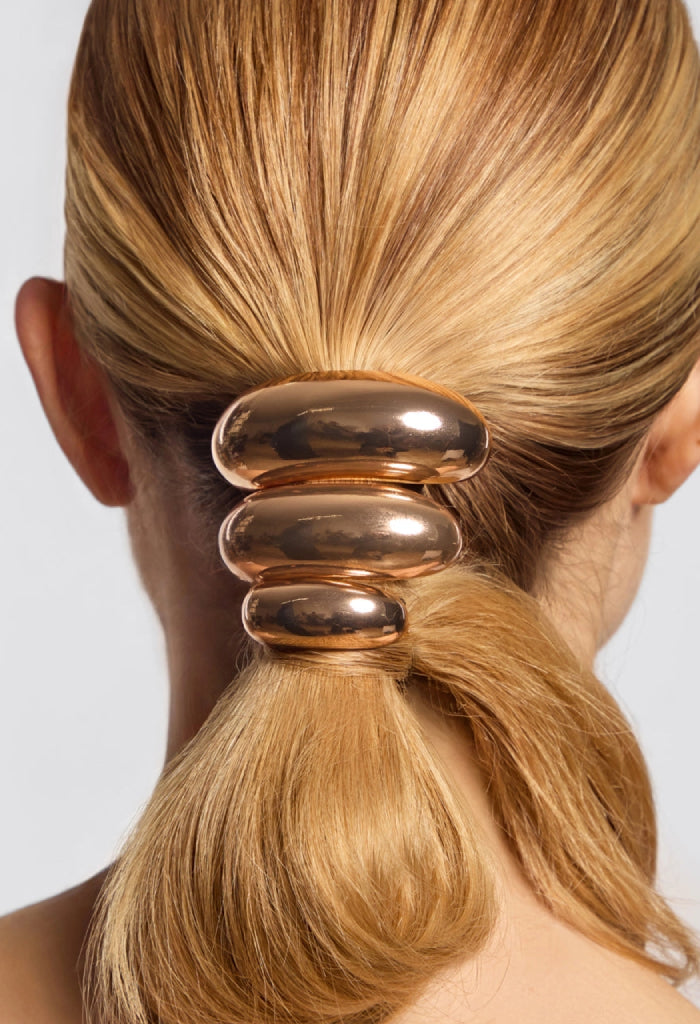 Kitsch Gold Metal Cloud Cuff Hair Tie