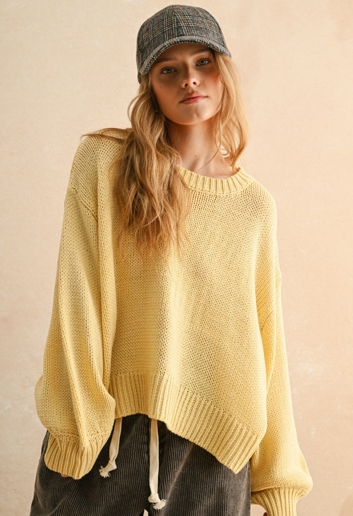 KK Bloom Limoncello Sweater