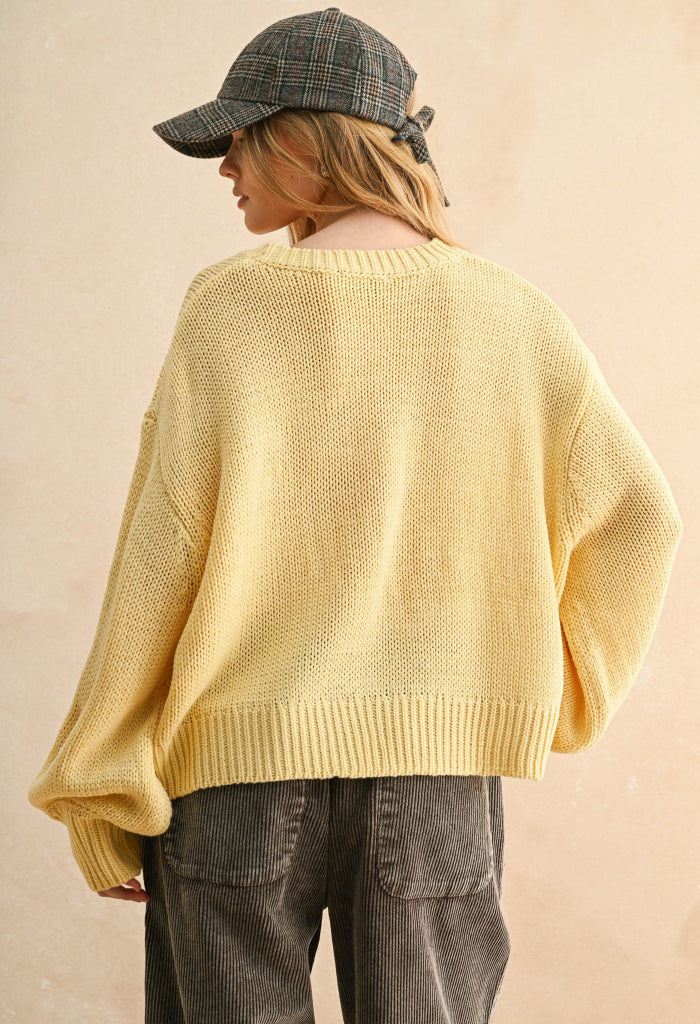 KK Bloom Limoncello Sweater