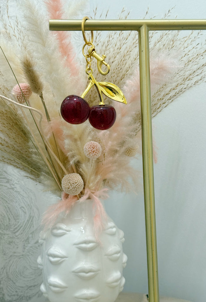 KK Bloom Fruity Keychain 24-Red Gold