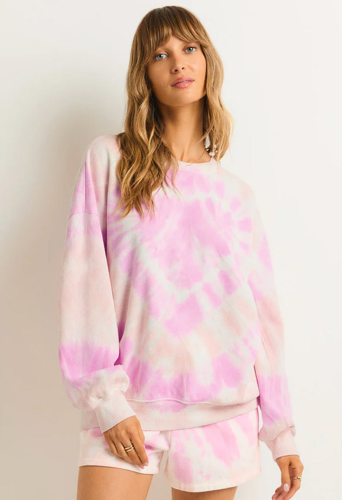 Lovers Only Tie Dye Sweatshirt KK Bloom Boutique