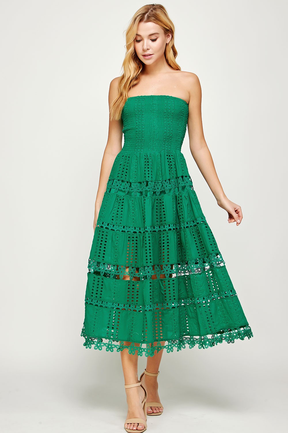 Nadia Maxi Dress-Green