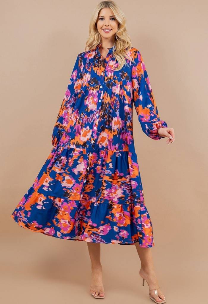 KK Bloom Monet Midi Dress