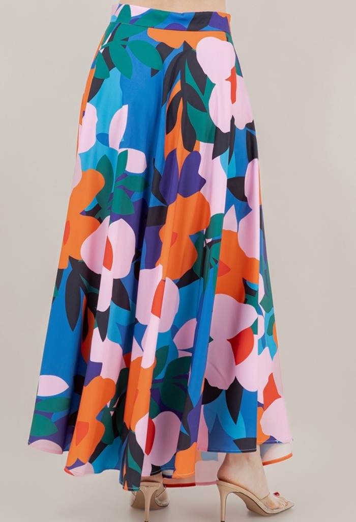 KK Bloom Waterlily Maxi Skirt