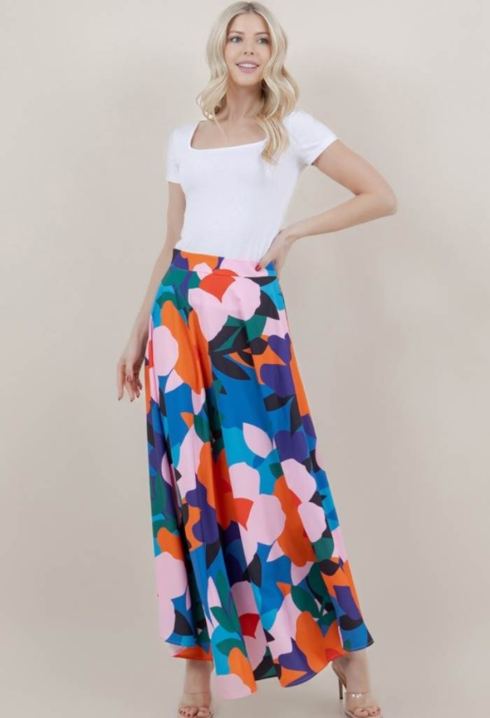 KK Bloom Waterlily Maxi Skirt