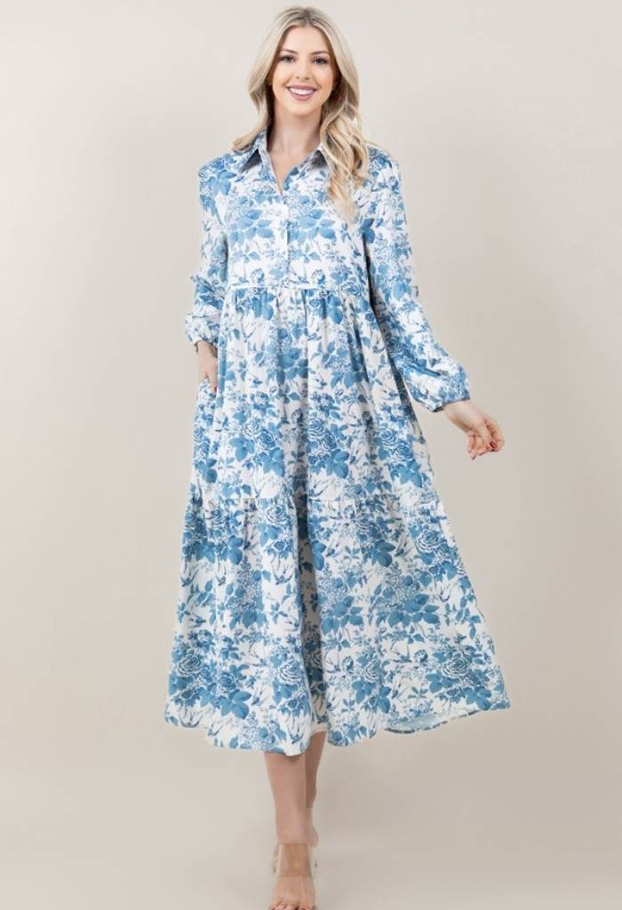 KK Bloom Tulla Midi Dress