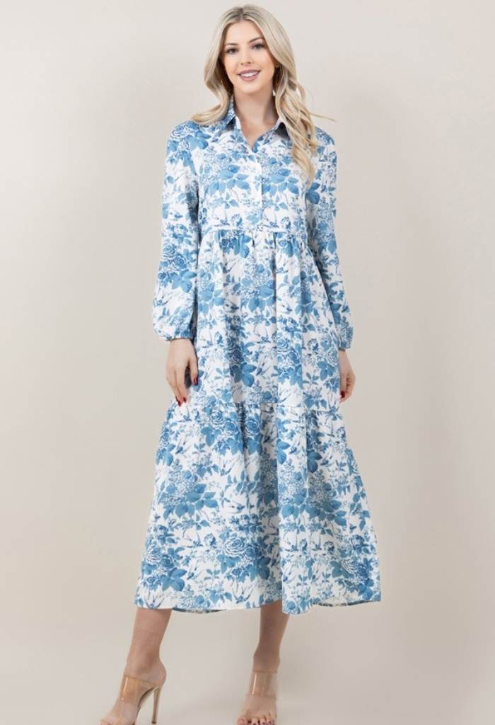 KK Bloom Tulla Midi Dress