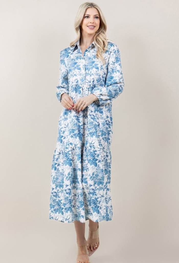 KK Bloom Tulla Midi Dress