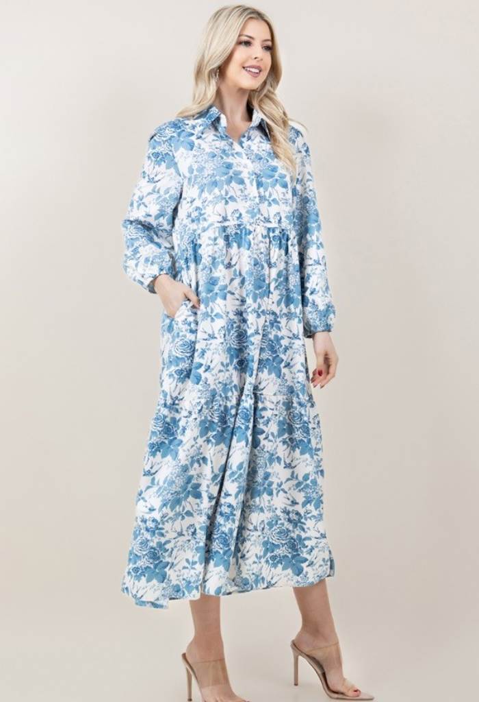 KK Bloom Tulla Midi Dress