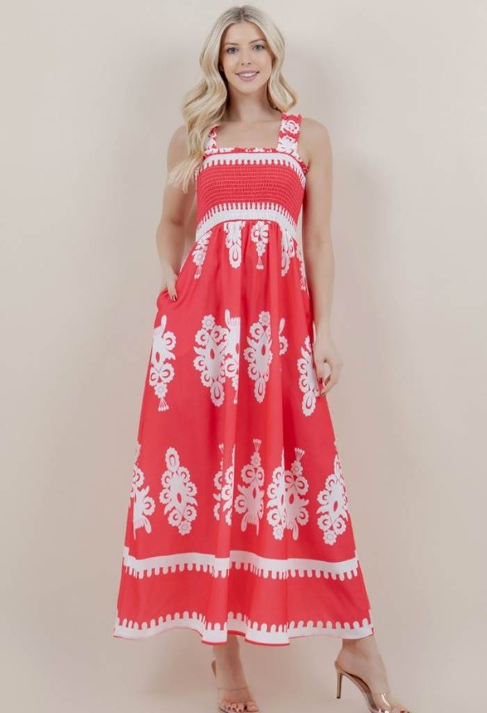 KK Bloom Morocco Midi Dress