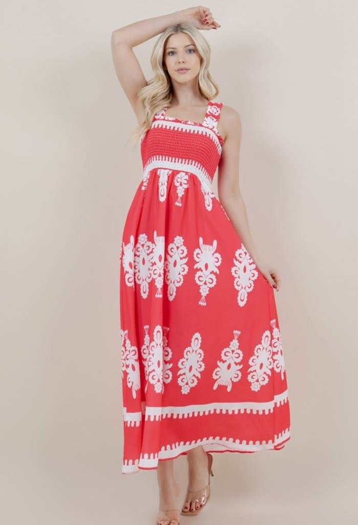 KK Bloom Morocco Midi Dress
