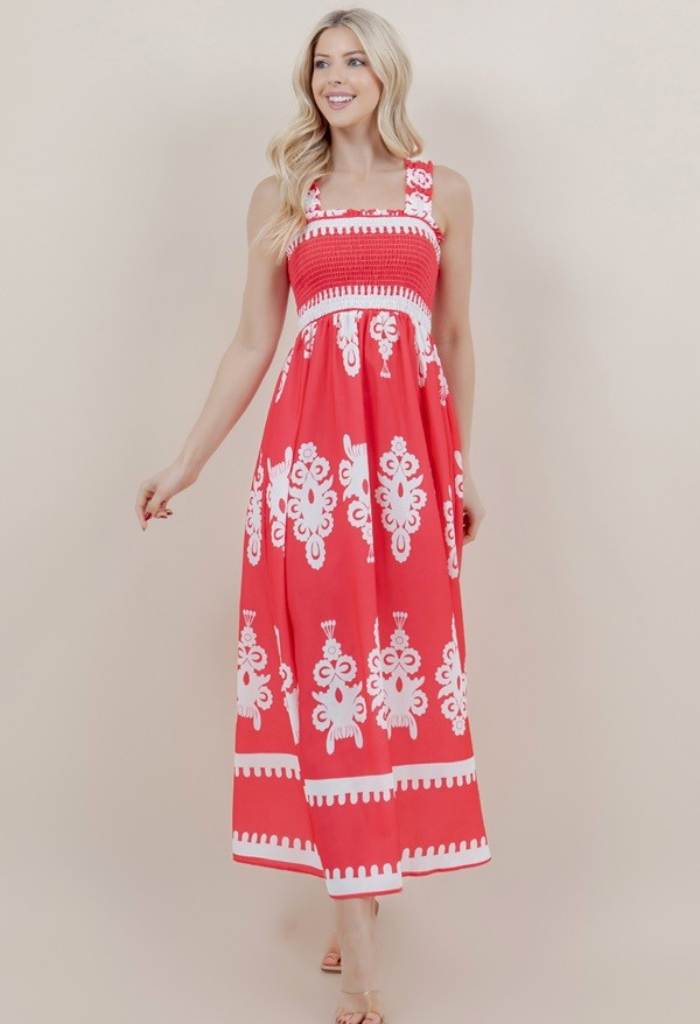 KK Bloom Morocco Midi Dress