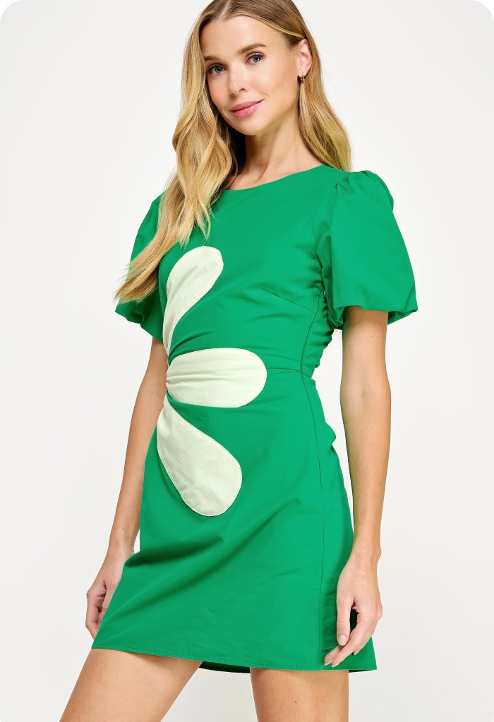 KK Bloom Groovy Petal Mini Dress