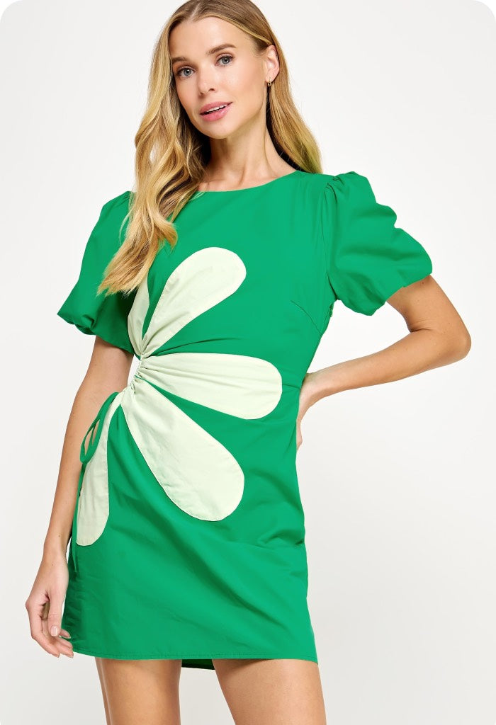 KK Bloom Groovy Petal Mini Dress