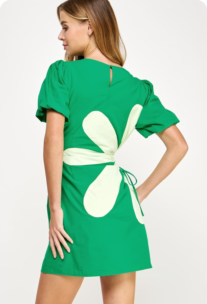 KK Bloom Groovy Petal Mini Dress