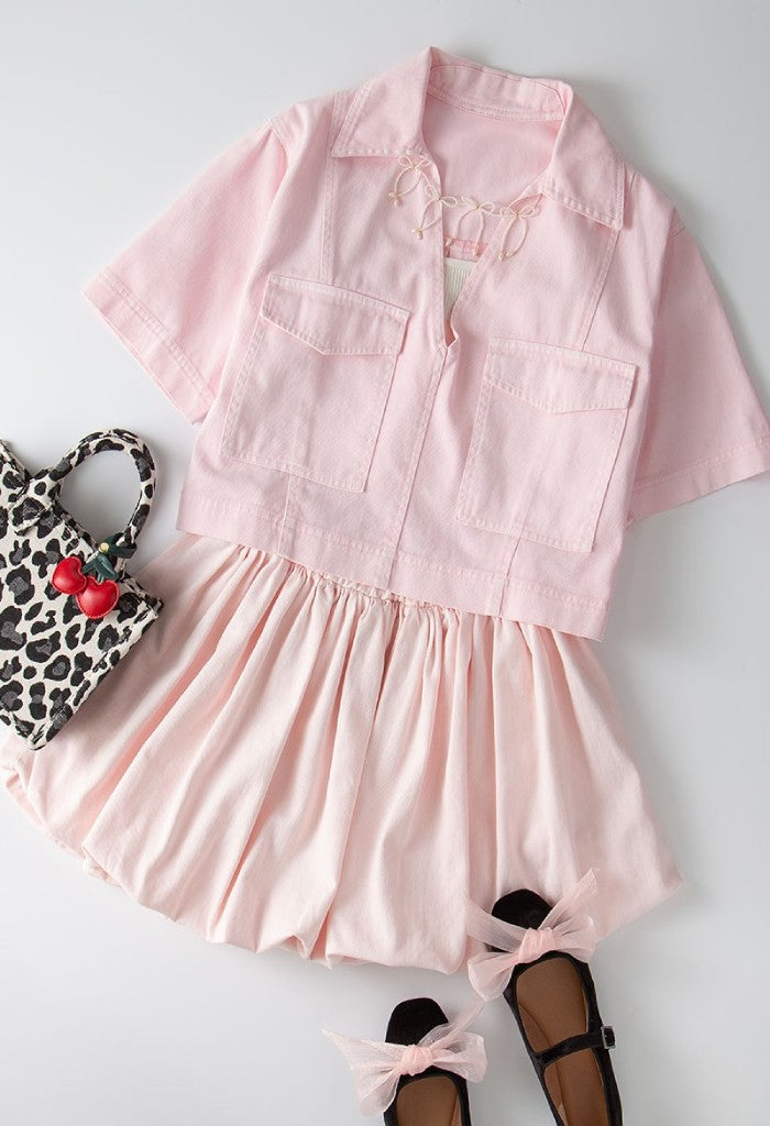 KK Bloom Starburst Bubble Skirt