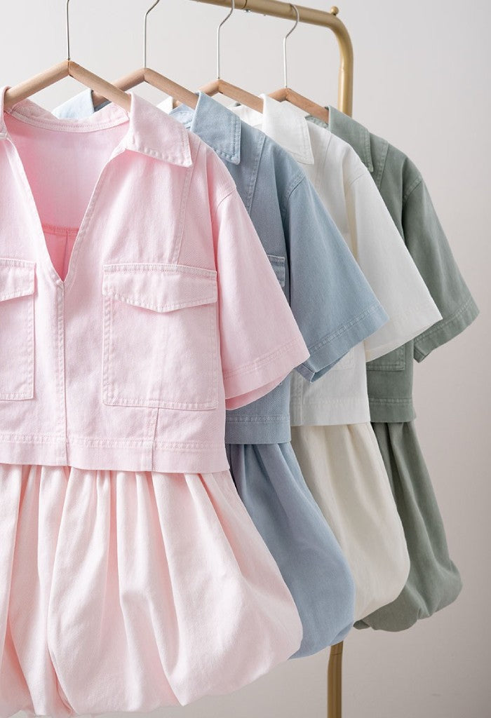 KK Bloom Starburst Bubble Skirt