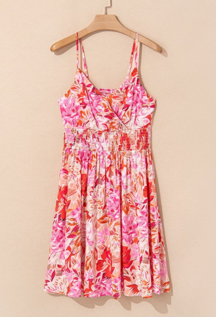 Juniper BLVD Sophie Mini Dress-Red