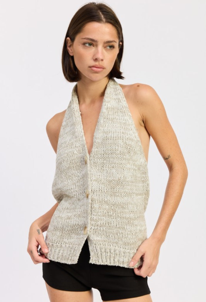 Mackenzie Top-Heather Grey