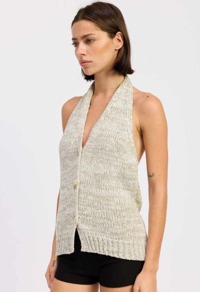 Mackenzie Top-Heather Grey