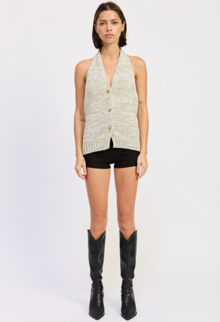 Mackenzie Top-Heather Grey