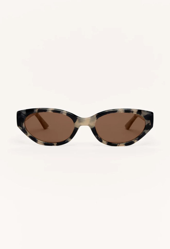 Z Supply Heatwave Polarized Sunglasses-Brown Tort