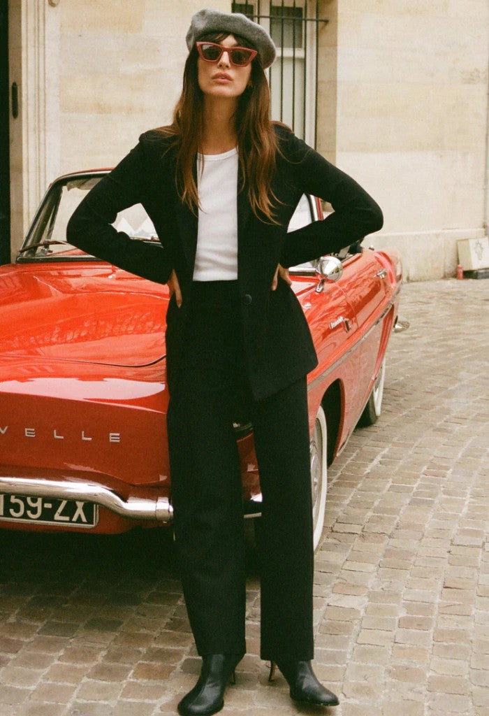 Z Supply Villa Polarized Sunglasses-Merlot Brown