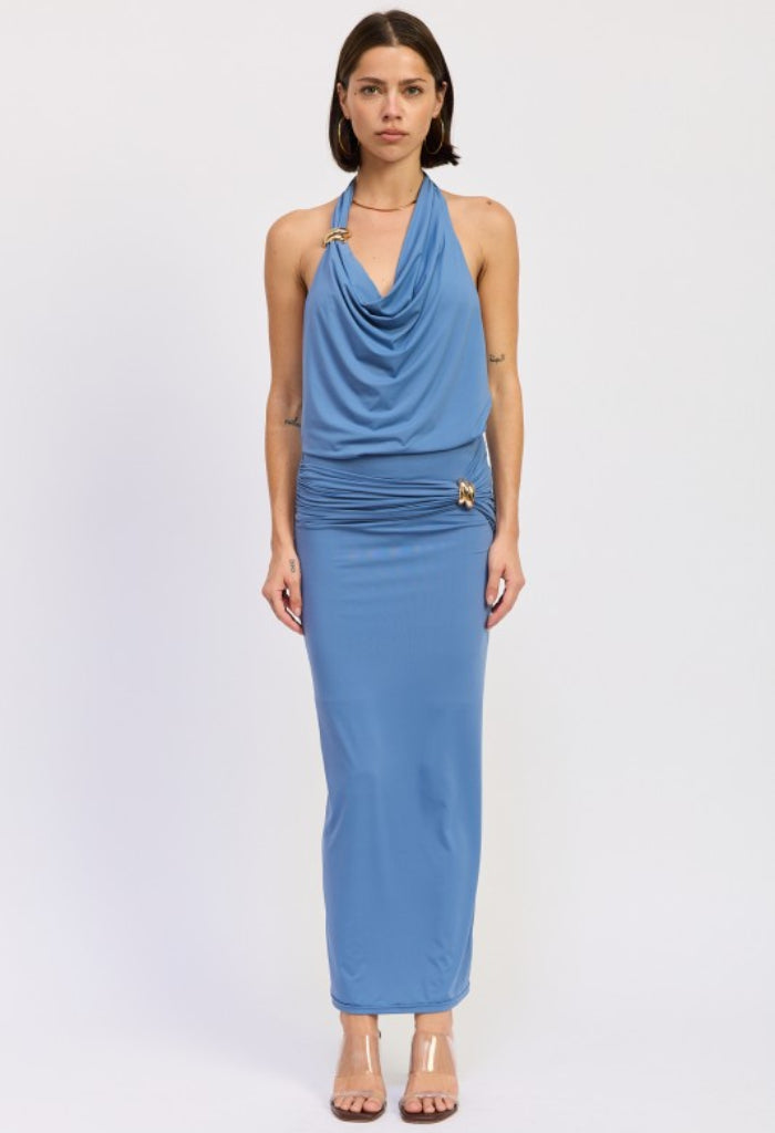 Emory Park Tulum Top-Cobalt Blue