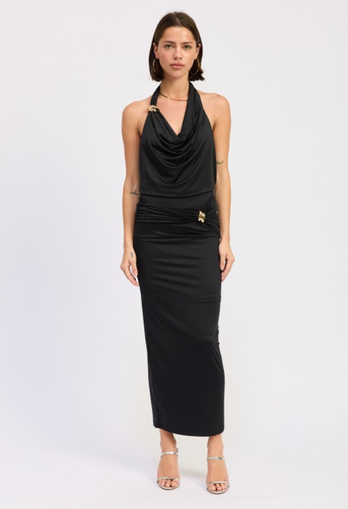 Emory Park Tulum Skirt-Black