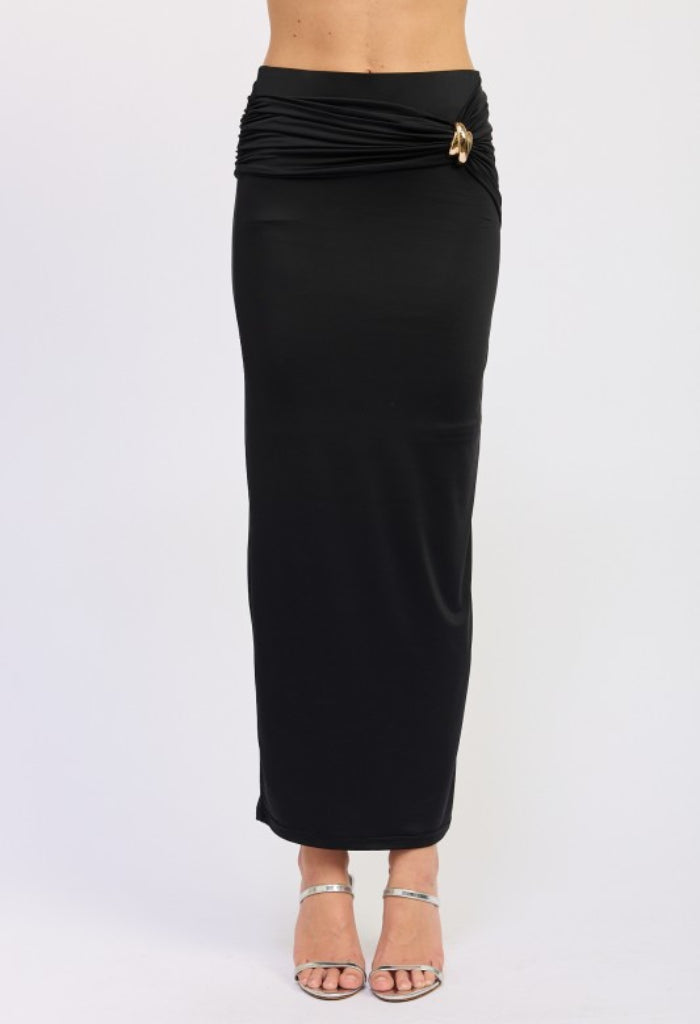Emory Park Tulum Skirt-Black