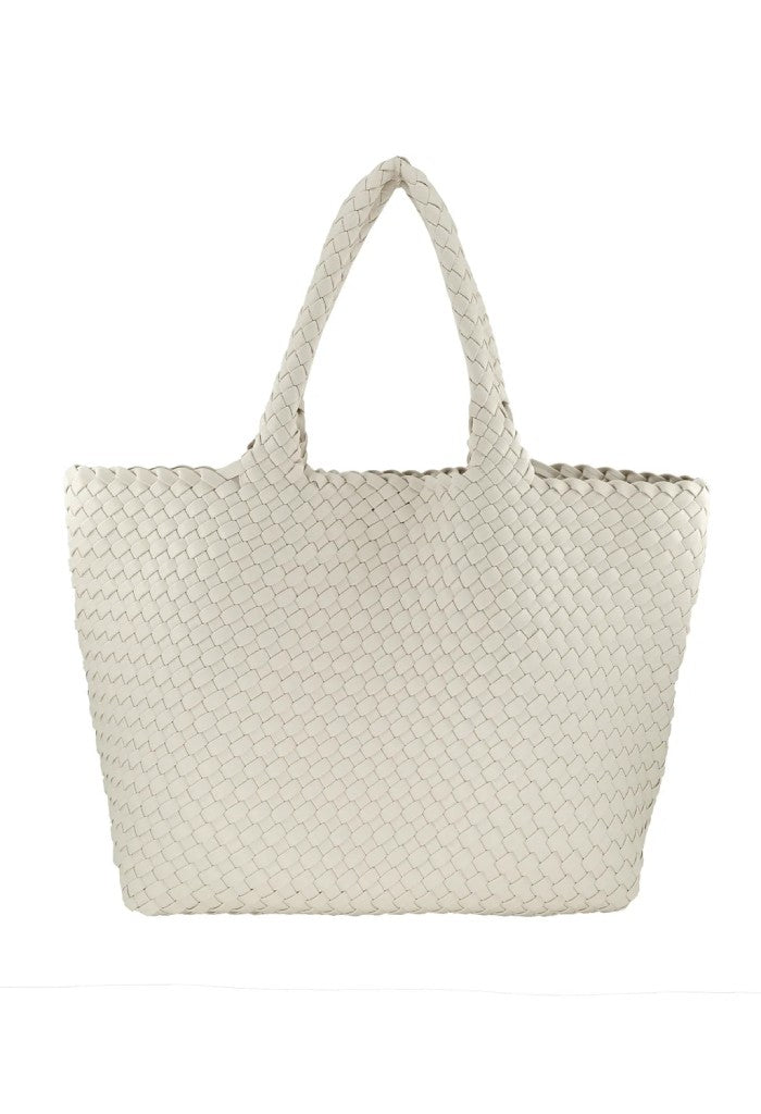 KK Bloom Drew Tote-White