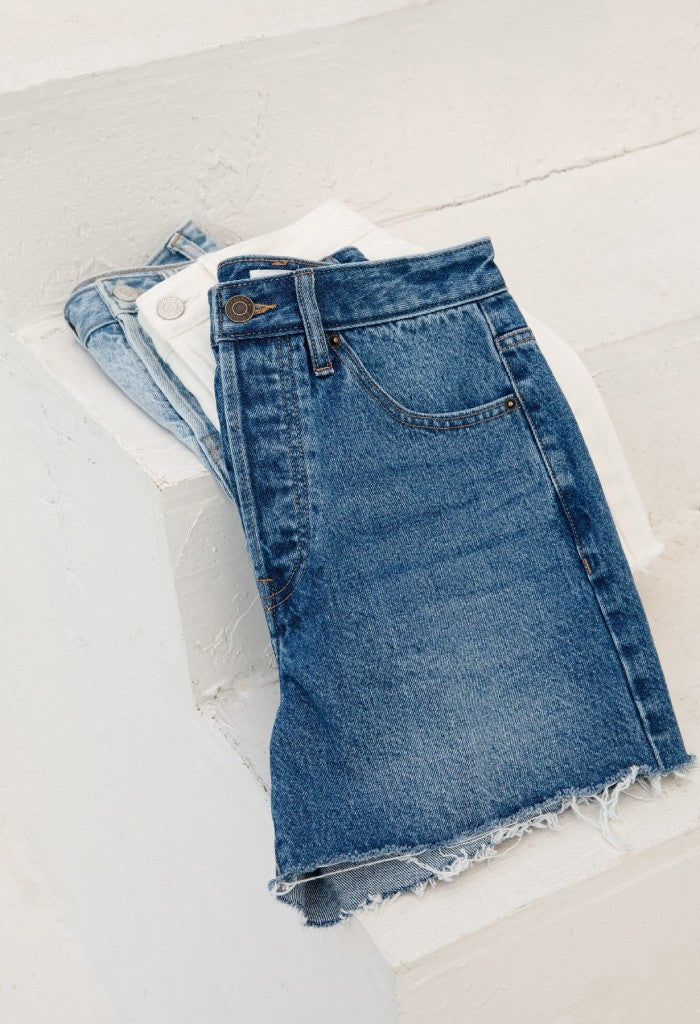 Z Supply Everyday Hi-Rise Denim Short