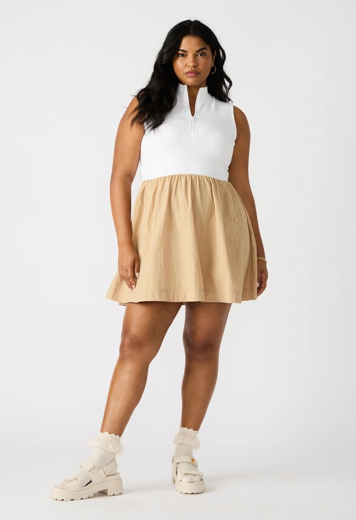 Steve Madden Lyon Dress-Brilliant White