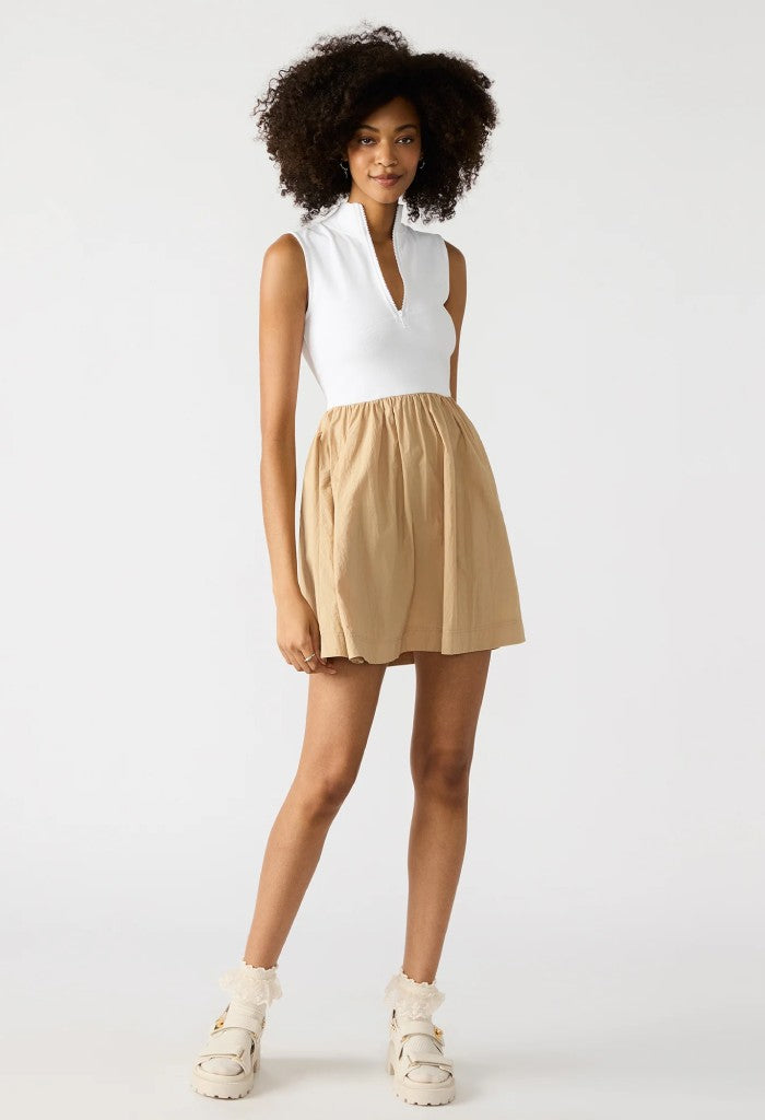 Steve Madden Lyon Dress-Brilliant White