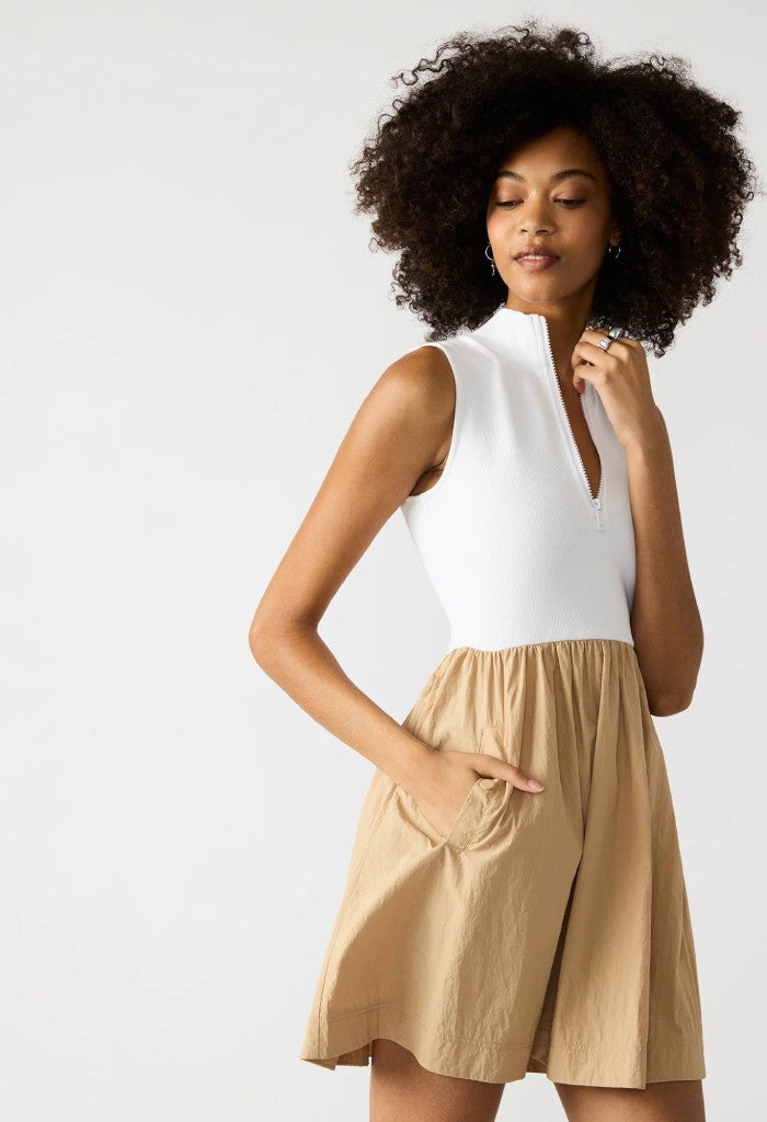 Steve Madden Lyon Dress-Brilliant White