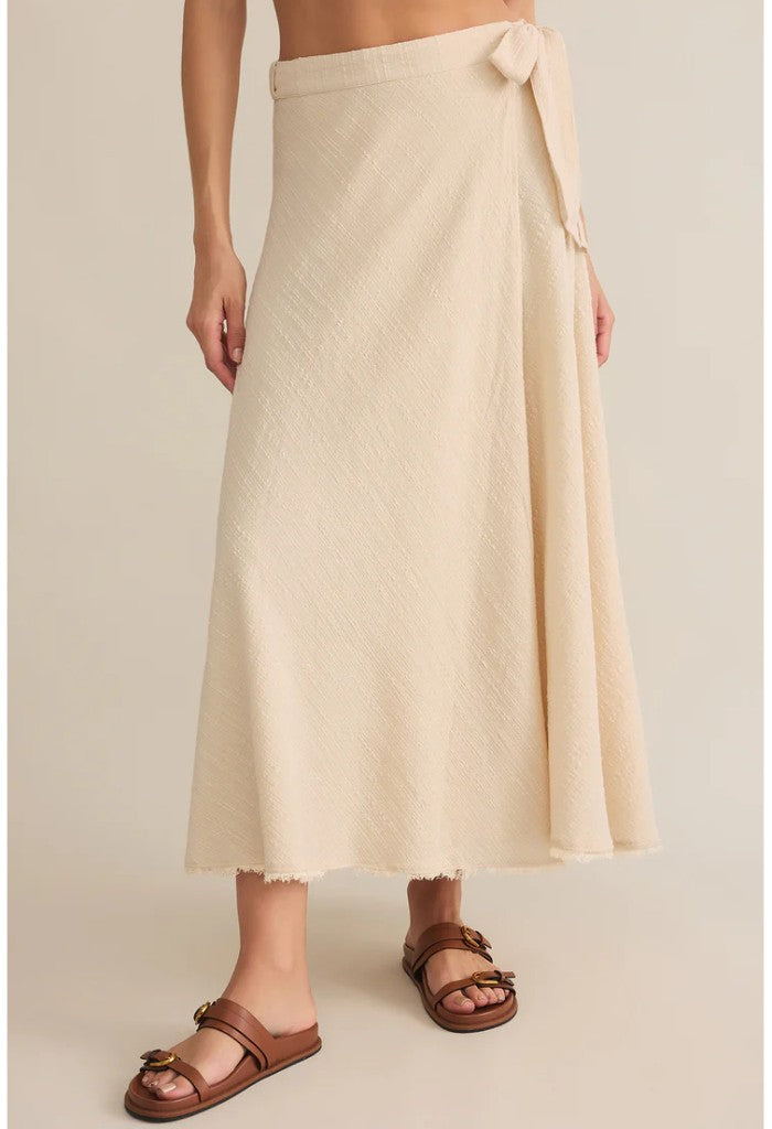 Z Supply Salerno Wrap Midi Skirt