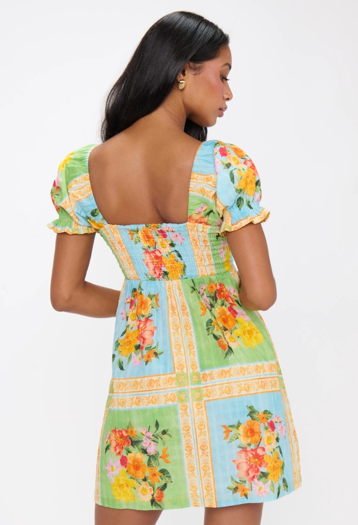 Show Me Your Mumu Annabelle Mini Dress-Country Bouquet