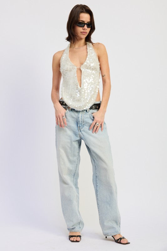 Emory Park Jamie Top-Off White