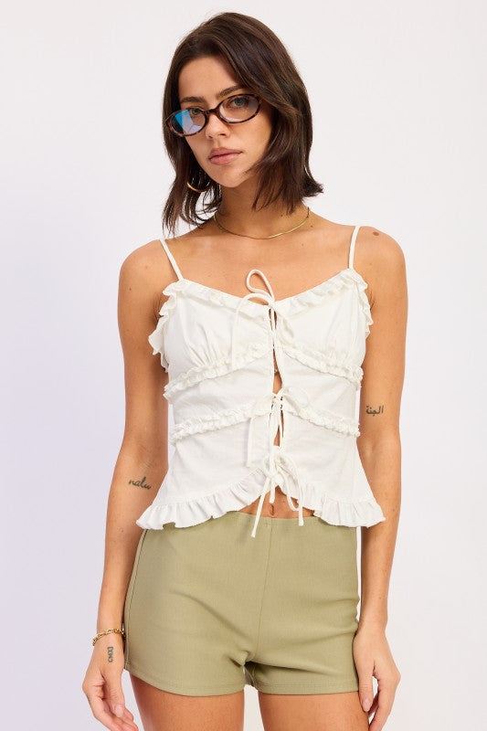 Romie Top-Ivory