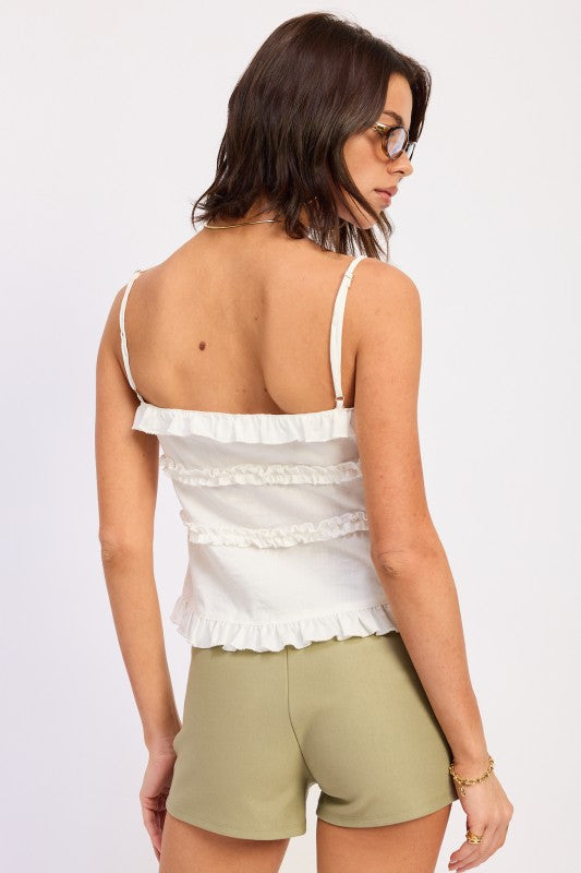 Romie Top-Ivory