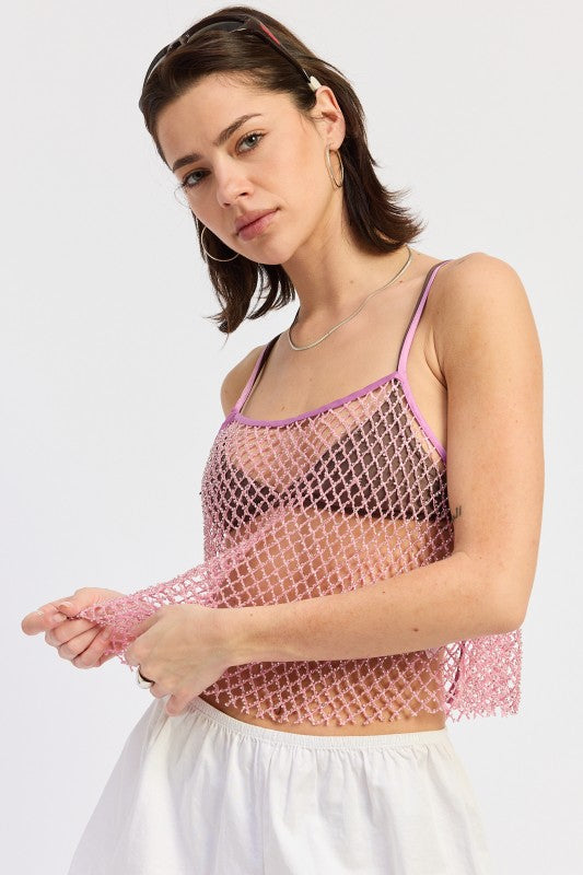 Emory Park Natalie Top-Pink