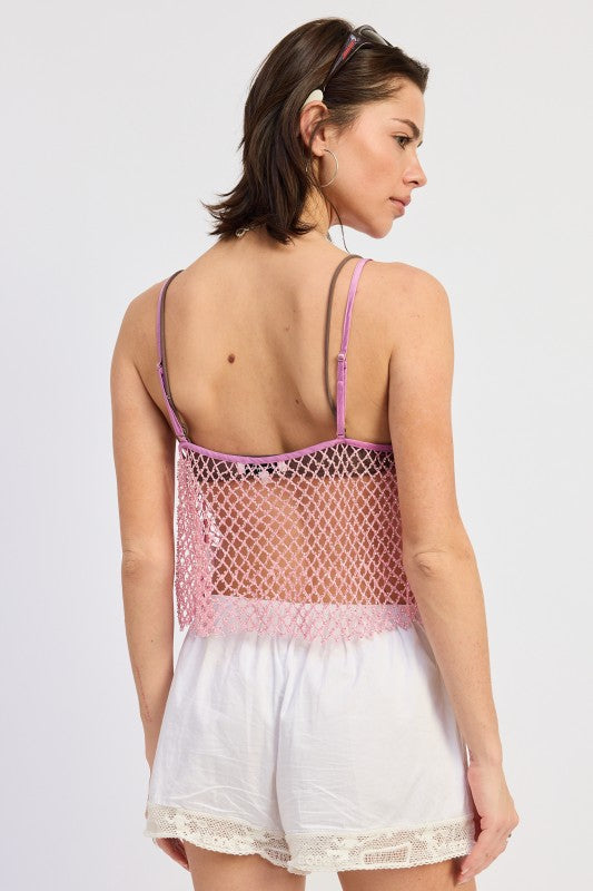 Emory Park Natalie Top-Pink