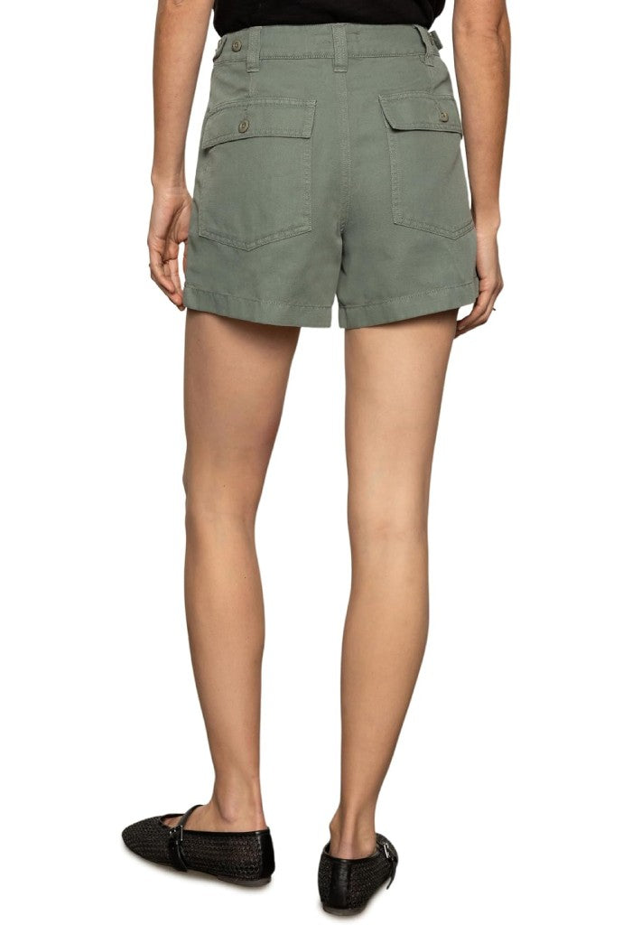 Sanctuary Clothing Army Short-Dark Spruce