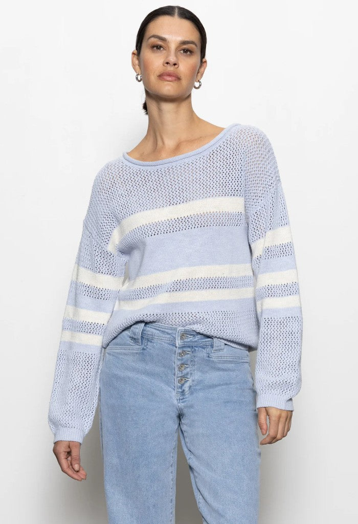 Sanctuary Clothing Hamptons Sweater-Sky Blue