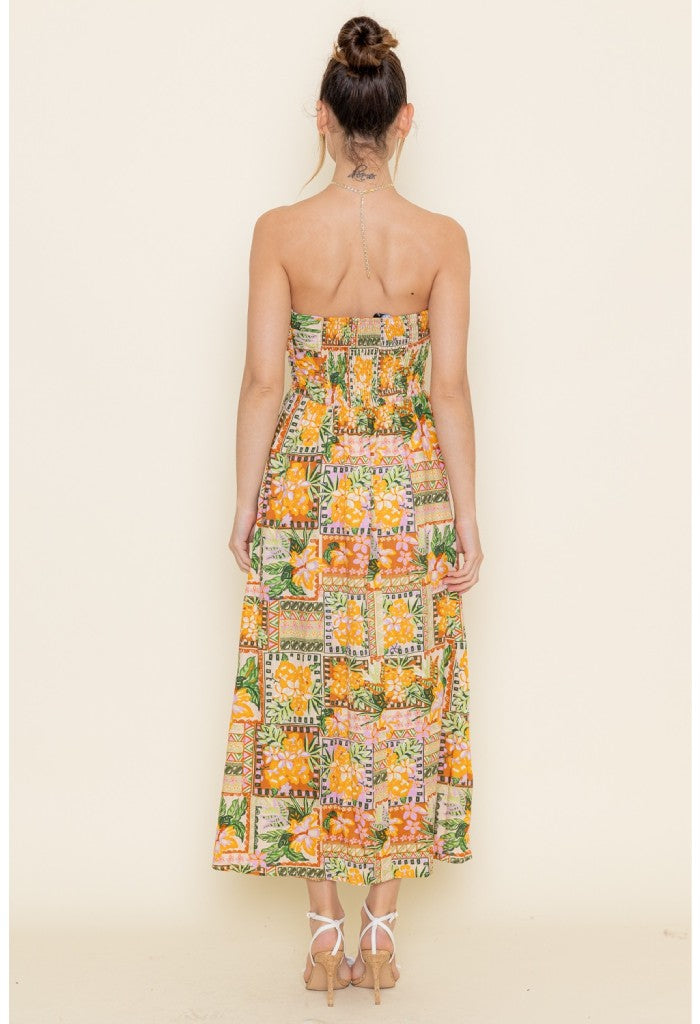 KK Bloom Lahaina Midi Dress